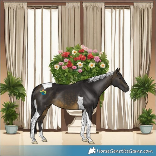 Horse Color:Buckskin Tobiano 