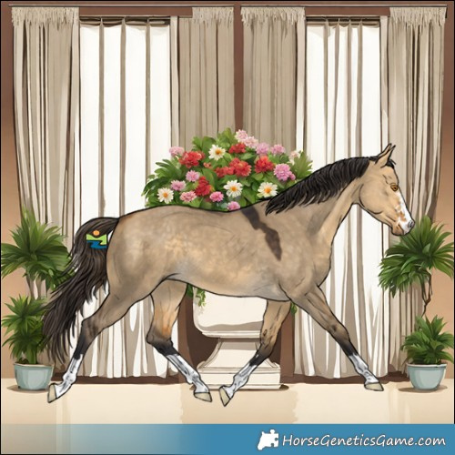Horse Color:Buckskin Dun 