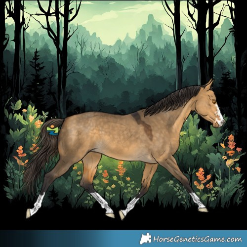 Horse Color:Buckskin Dun