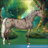 Horse Color:Liver Red Dun Mushroom Brindle 