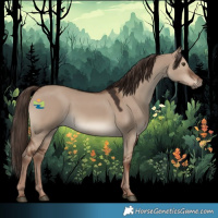 Horse Color:Liver Red Dun 
