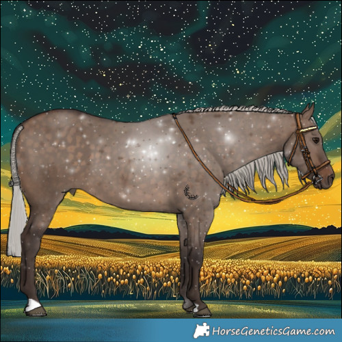 Horse Color:Silver Brown Dun 