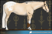 Horse Color:Silver Smoky Black Pearl Tobiano Blanket