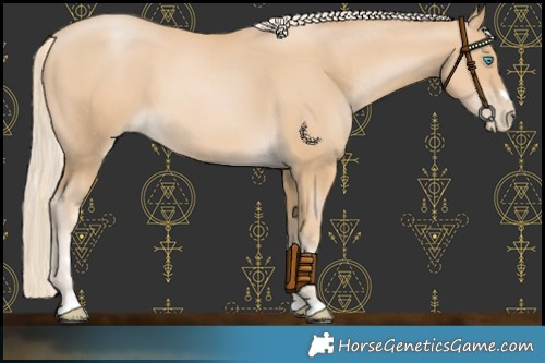 Horse Color:Palomino Pearl 