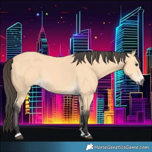 Horse Color:Buckskin 