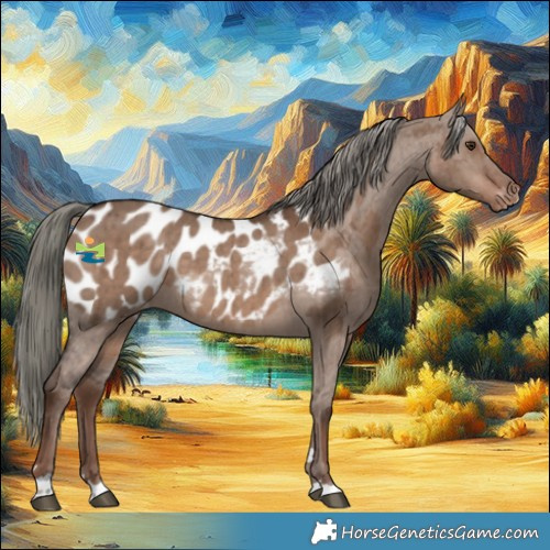 Horse Color:Liver Red Dun Mushroom Appaloosa Brindle 