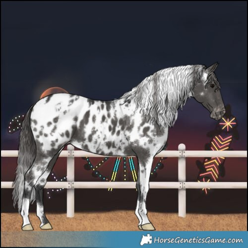 Horse Color:White Spotted Black Mushroom Blanket 