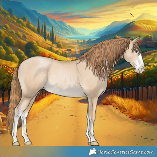 Horse Color:White Spotted Black Snowdrop Pearl 