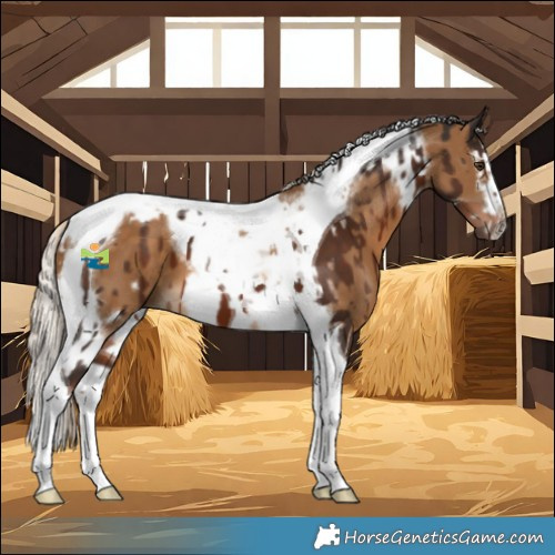 Horse Color:Liver Chestnut Tobiano  and Chocolate Palomino Splash Tobiano Frame 