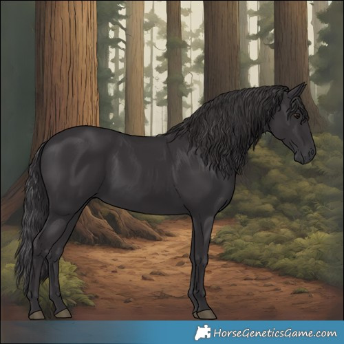 Horse Color:Smoky Black 