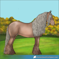 Horse Color:Liver Chestnut Pearl Mushroom 