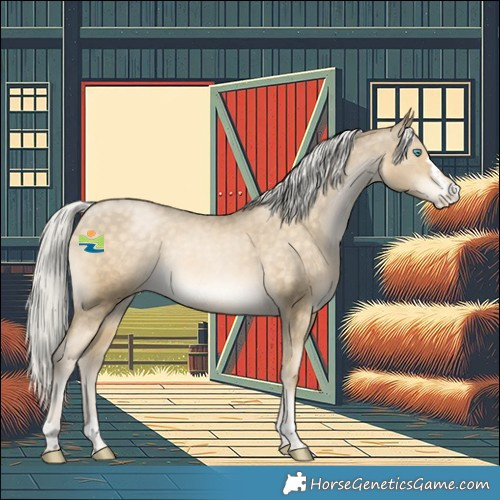 Horse Color:Silver Buckskin Pearl Appaloosa Rabicano 