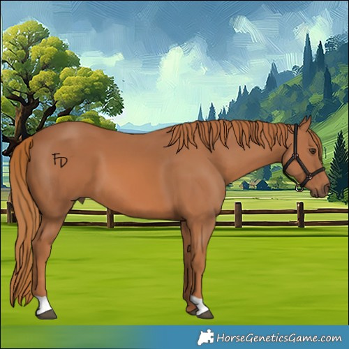 Horse Color:Chestnut 