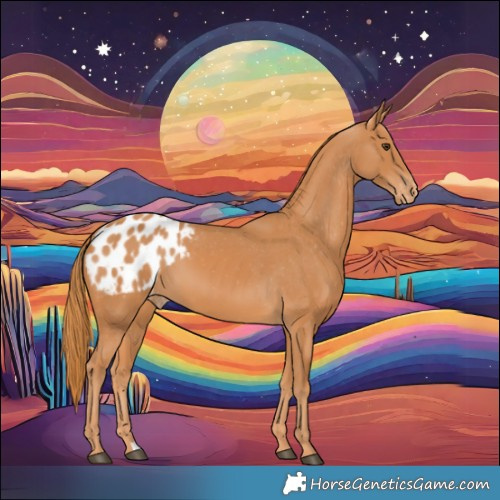 Horse Color:Chestnut Appaloosa 