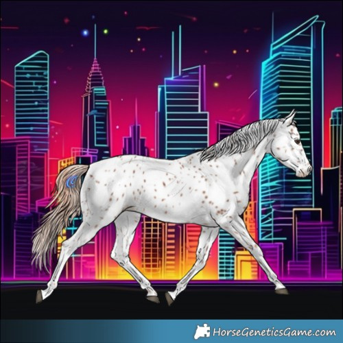 Horse Color:Chestnut Appaloosa 