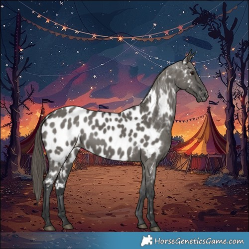 Horse Color:Grullo Near Leopard 