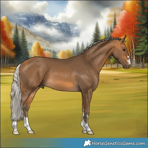Horse Color:Silver Buckskin 