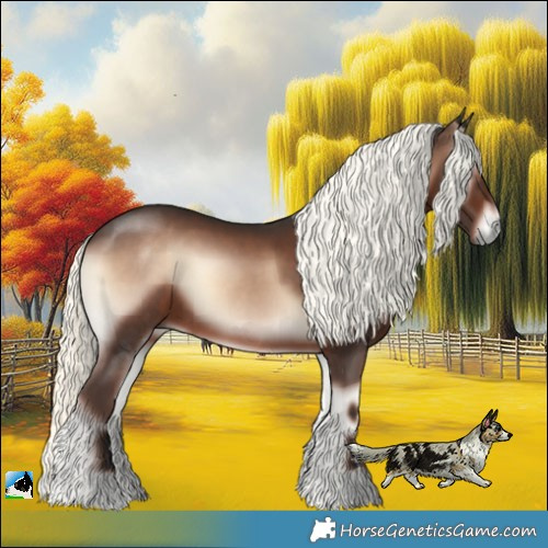 Horse Color:Liver Red Onyx Mushroom Rabicano 