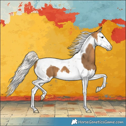 Horse Color:Silver Buckskin Splash Tobiano Appaloosa 