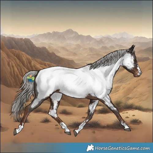 Horse Color:Liver Chestnut Mushroom Appaloosa 