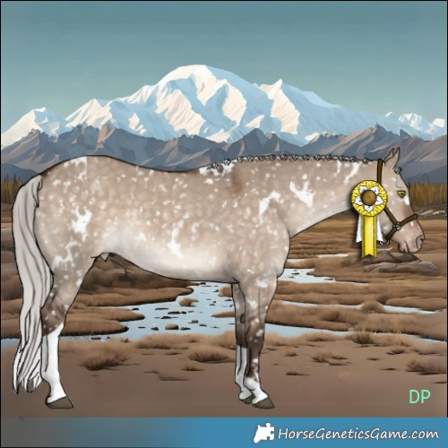 Horse Color:White Spotted Silver Brown Dun Tobiano Appaloosa Rabicano 