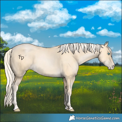 Horse Color:Palomino Pearl 