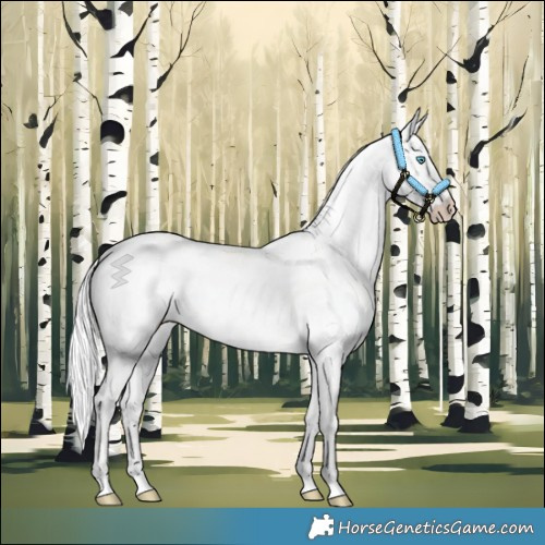 Horse Color:Cremello Dun