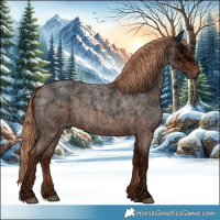 Horse Color:Red Ice Roan Rabicano 