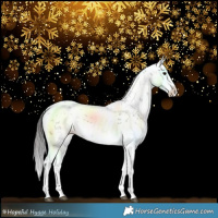 Horse Color:Brown Sabino Splash Snowflake Varnish