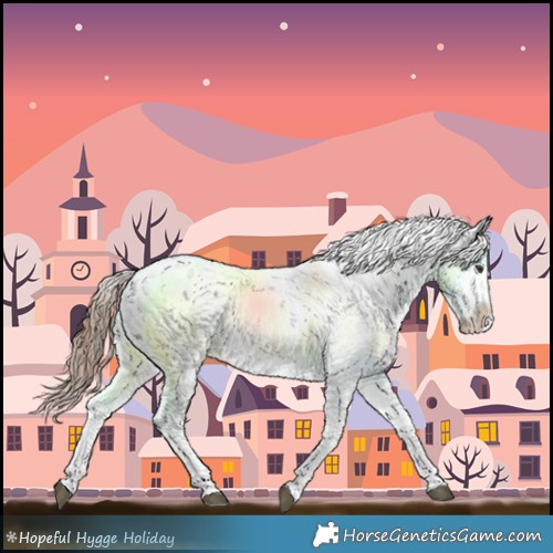 Horse Color:Liver Chestnut Sabino Splash Snowflake Varnish