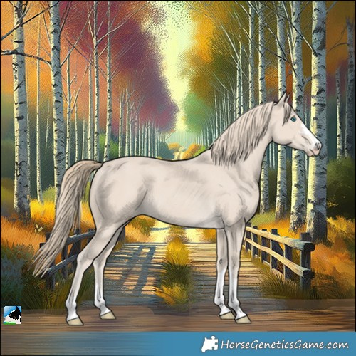 Horse Color:Smoky Creme 