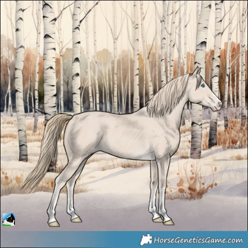 Horse Color:Smoky Creme 