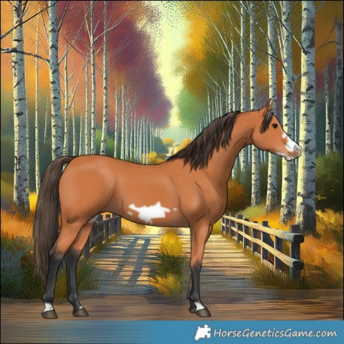 Horse Color:Bay Frame 