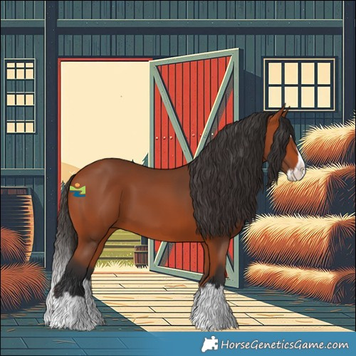 Horse Color:Bay Splash 