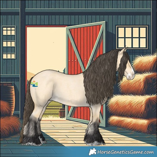 Horse Color:Buckskin Roan Dun Splash 