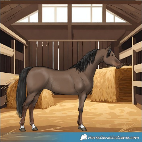 Horse Color:Liver Red Dun Rabicano 