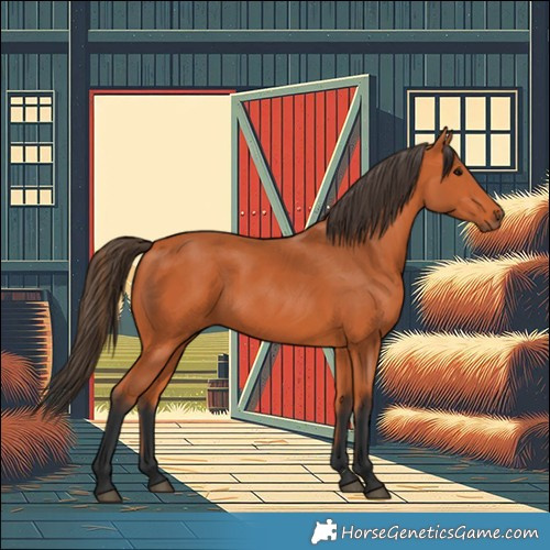 Horse Color:Bay 