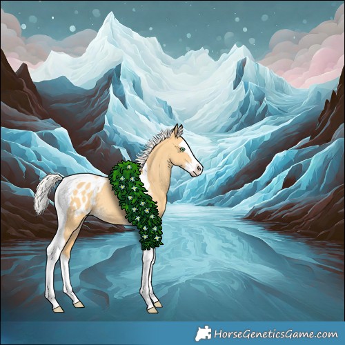 Horse Color:Silver Sable Cream Champagne Dun Splash Tobiano Blanket Rabicano