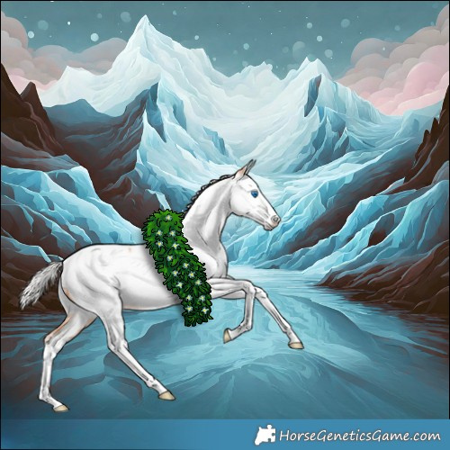 Horse Color:Silver Amber Champagne Dun Splash Tobiano Appaloosa 