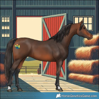 Horse Color:Bay 