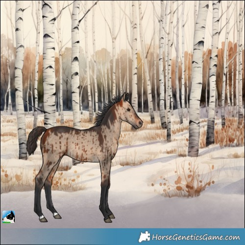 Horse Color:Bay Dun Brindle 