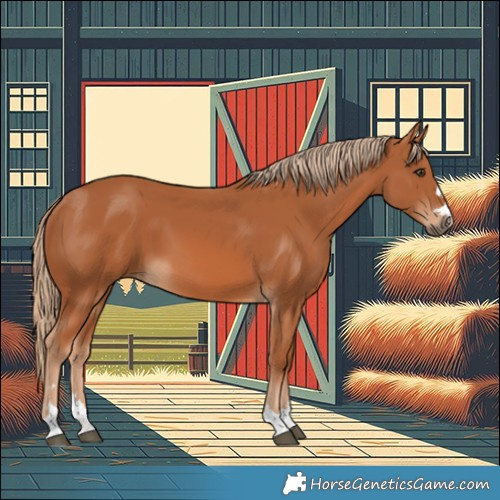 Horse Color:Chestnut 