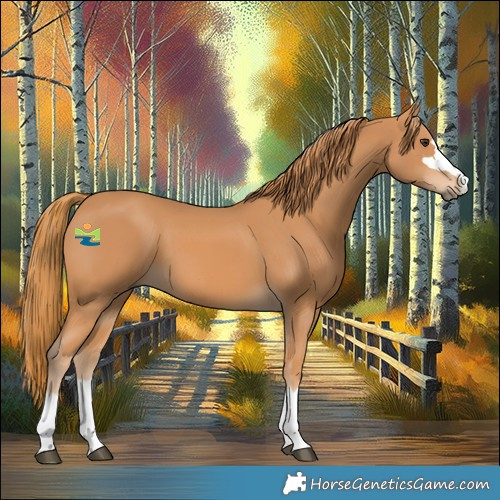 Horse Color:Chestnut 