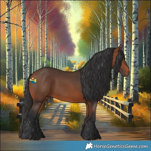 Horse Color:Bay 
