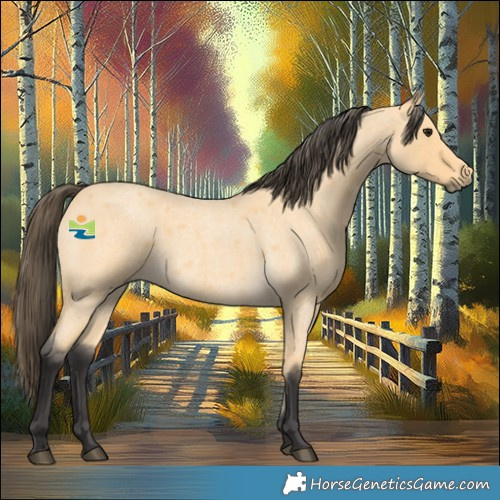 Horse Color:Buckskin Roan