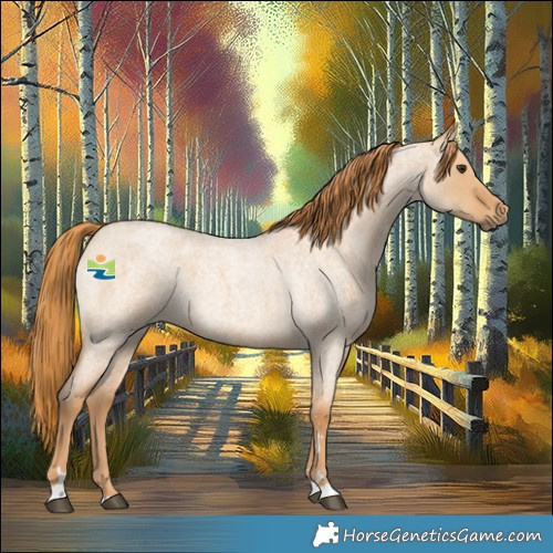 Horse Color:Red Dun Roan