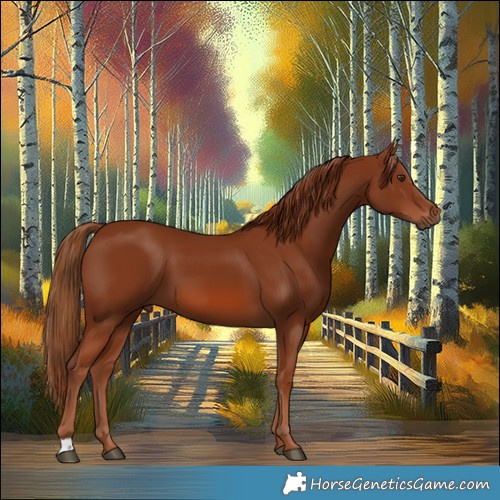 Horse Color:Chestnut 