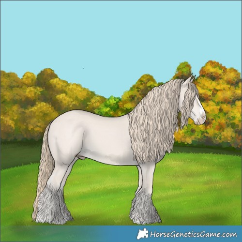 Horse Color:Smoky Creme Dun Splash