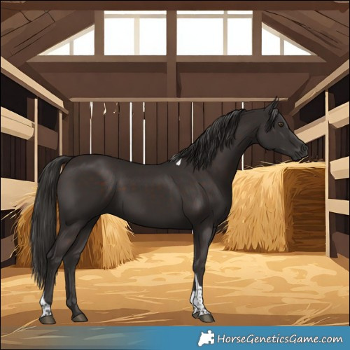 Horse Color:Liver Chestnut Tobiano 