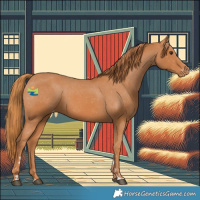 Horse Color:Chestnut Appaloosa